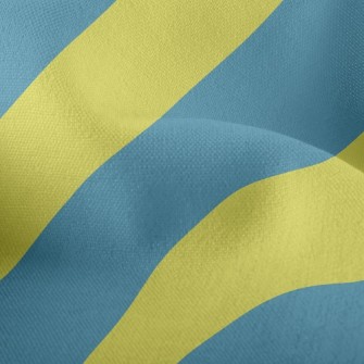 Fluorescent Diagonal Stripes Lightweight Performance Linen