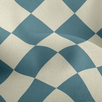 Checkerboard Rhombus Lightweight Performance Linen