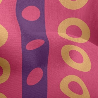 Big And Small Dot Lines Lightweight Performance Linen