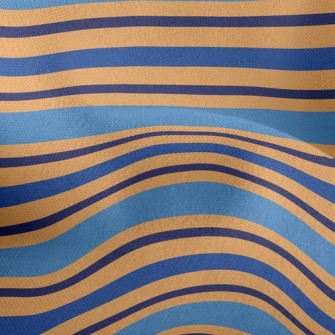 Two-Color Stripes Lightweight Performance Linen