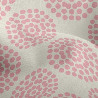 Dot Combination Flowers Lightweight Performance Linen