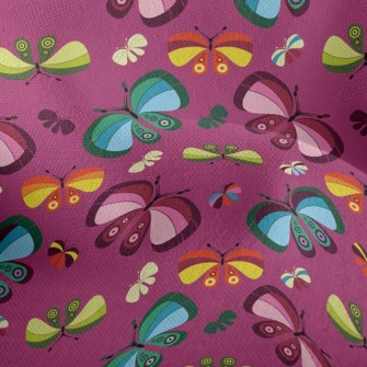 Beautiful Butterfly Family Lightweight Performance Linen