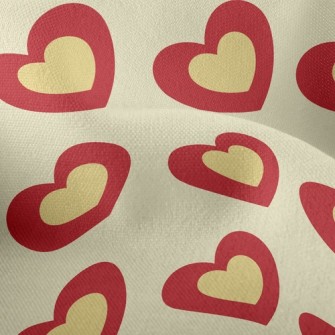 Stacked Hearts Lightweight Performance Linen