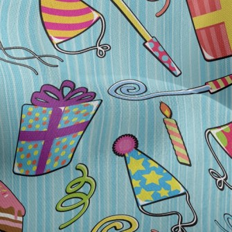 Happy Birthday Party Lightweight Performance Linen