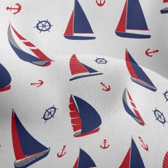 Two-Color Sailboat Lightweight Performance Linen