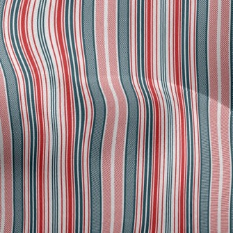 Classic Straight Stripes Lightweight Performance Linen