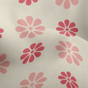 Cute Sun Flower Lightweight Performance Linen