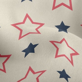 Basket Of Empty Solid Stars Lightweight Performance Linen