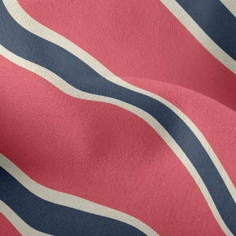 Typical Thick Diagonal Stripes Lightweight Performance Linen