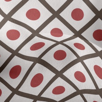 Checkered Dots Lightweight Performance Linen