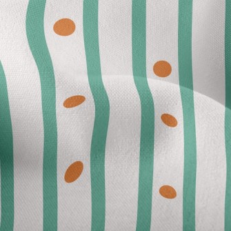 Straight Stripes Dots Lightweight Performance Linen