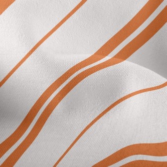 Simple Diagonal Stripes Lightweight Performance Linen