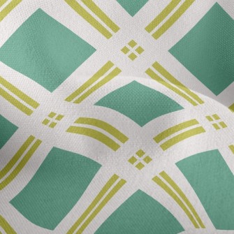 Line Cross Grid Lightweight Performance Linen