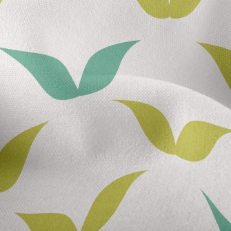 Small Leaves Lightweight Performance Linen