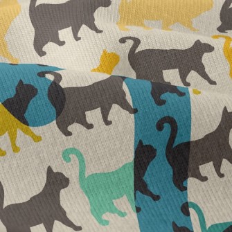Cat Puzzle Mosaic Modern Jersey