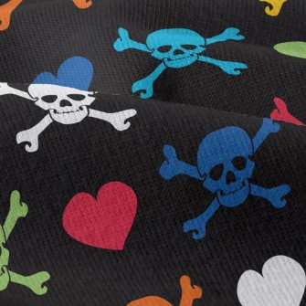 Bright Heart Skull Modern Jersey