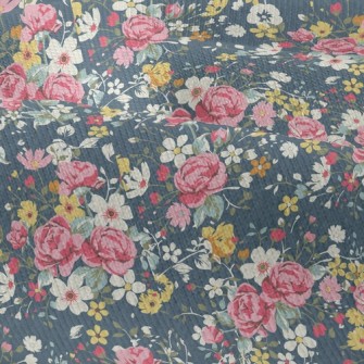 Colorful Flowers Modern Jersey