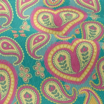 Heart Shaped Amoeba Illustrati Modern Jersey