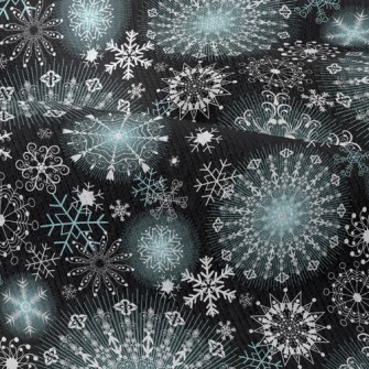 Snowflakes Modern Jersey