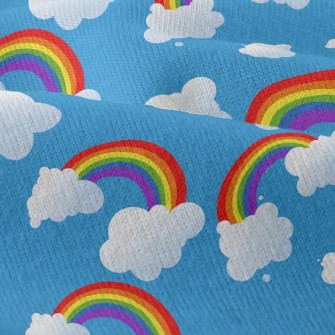 Rainbow White Cloud Modern Jersey