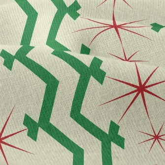 Christmas Star Lines Modern Jersey