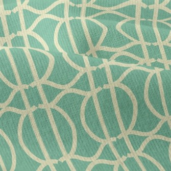 Interlaced Circles And Lines Modern Jersey