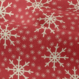 Shiny Christmas Snowflakes Modern Jersey