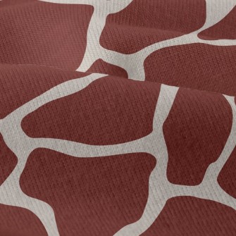 Nostalgic Giraffe Pattern Modern Jersey
