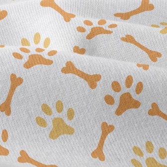 Cute Bone Footprints Modern Jersey
