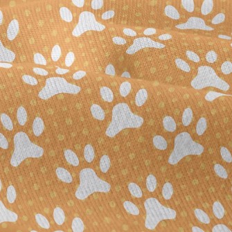 Cute Big Dog Footprints Modern Jersey