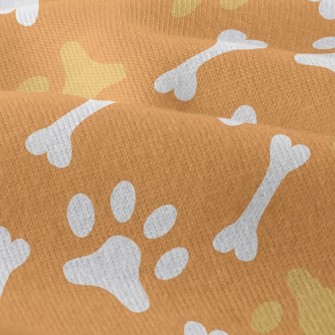 Bicolor Dog Footprint Bones Modern Jersey