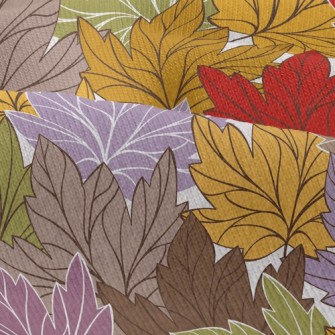 Withered Yellow Maple Leaf Modern Jersey