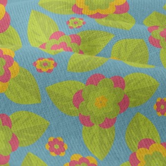 Green Flower Modern Jersey