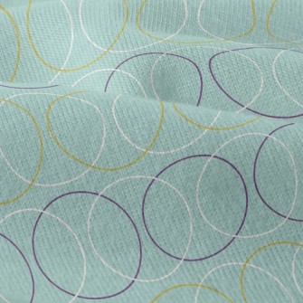 Visual Circle Lines Modern Jersey