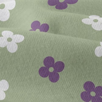 Temperament Two-Color Floret Modern Jersey