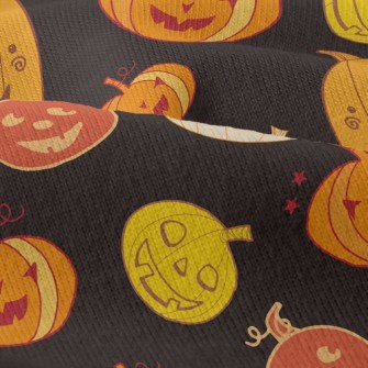 Playful Funny Pumpkin Modern Jersey