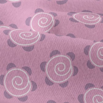 Swirl Dot Florets Modern Jersey