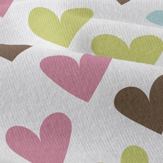 Colorful Little Hearts Modern Jersey