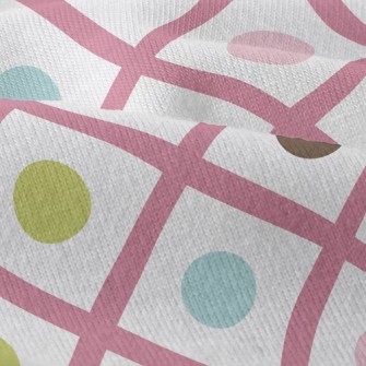 Colorful Lines Dots Modern Jersey