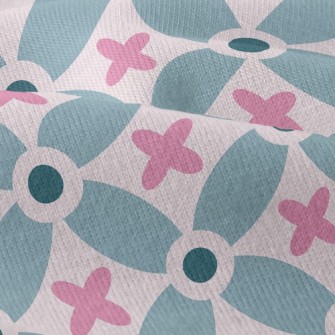 Flower Splicing Dots Modern Jersey