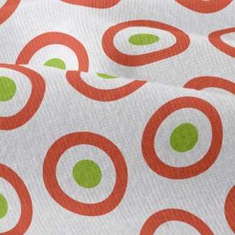 Visual Dot Edge Circle Modern Jersey