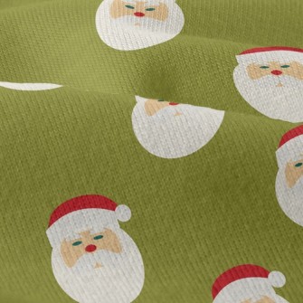 Tiny Santa Head Modern Jersey
