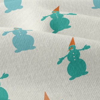 Cute Christmas Snowman Modern Jersey