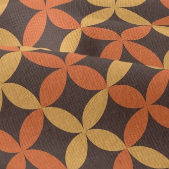 Two-Color Petal-Shaped Floral Modern Jersey