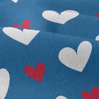 Fashion Two-Color Heart Modern Jersey