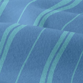 Temperament Diagonal Stripes Modern Jersey