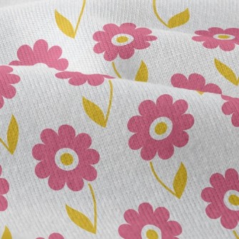 Elegant Pink Flowers Modern Jersey
