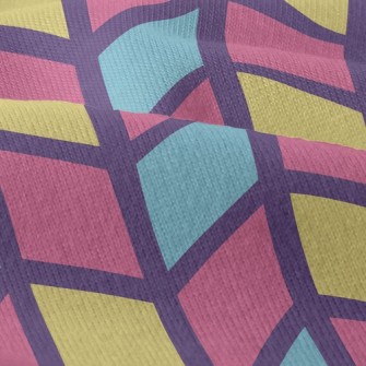 Colorful Mosaic Waves Modern Jersey