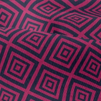 Pink Black Line Square Modern Jersey
