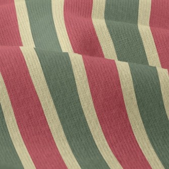 Christmas Straight Stripes Modern Jersey